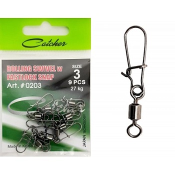 Catcher Карабин с вертлюгом №3