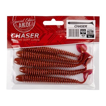 Силиконовая приманка AKKOI CHASER 100mm SC18