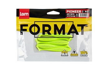 Силиконовая приманка FORMAT PIONEER 74mm F19