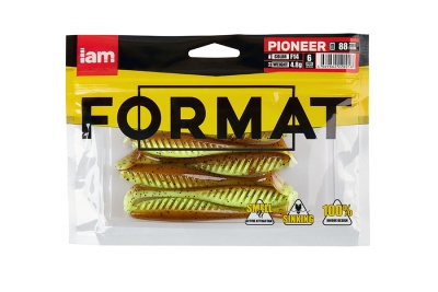 Силиконовая приманка FORMAT PIONEER 88mm F14