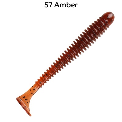 Силикон. приманки Crazy Fish Vibro Worm 2.5  81-65-57-6