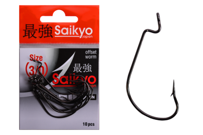 Крючки Saikyo BS-2312 R № 3/0 (10шт.)
