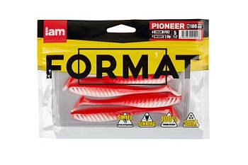 Силиконовая приманка FORMAT PIONEER 88mm F02