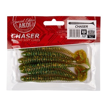 Силиконовая приманка AKKOI CHASER 88mm SC02