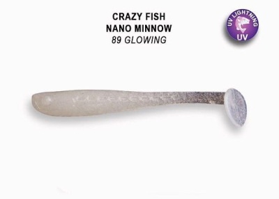 Силикон. приманки Crazy Fish NANO MINNOW  6-40-89-6 
