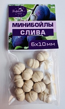 Бойлы Dolphin 6/10 тонущие(слива)