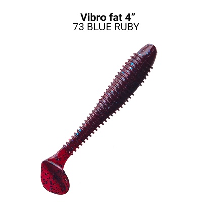 Силикон. приманки Crazy Fish Vibro Fat 4  14-100-73-6