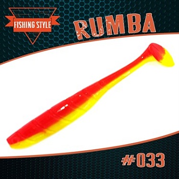 RUMBA  2.5" (64мм) уп.10шт. #033 RED APPLE