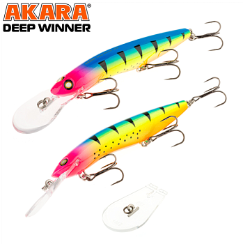 Воблер Akara Deep Winner 125F 24гр. А124