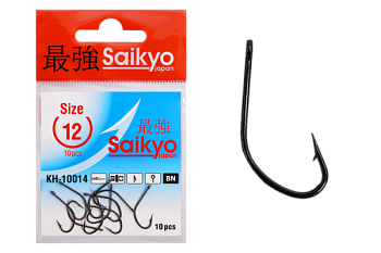 Крючки Saikyo KH-10014 Maruseigo BN № 12 (10шт.)