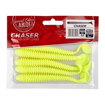 Силиконовая приманка AKKOI CHASER 100mm SC03