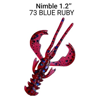 Силикон. приманки Crazy Fish Nimble 1.2  76-30-73-6