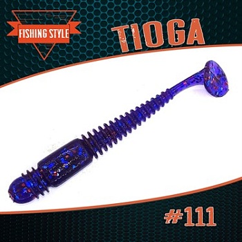 TIOGA 2.5" (63мм) уп.12шт. #111 DEEP PURPLE