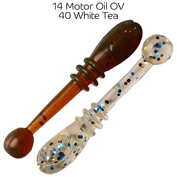 Силикон. приманки Crazy Fish WHITEBAIT 1.2" 84-30-14/40-6