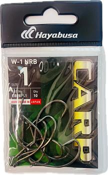 Крючки HAYABUSA W-1 NRB  №1