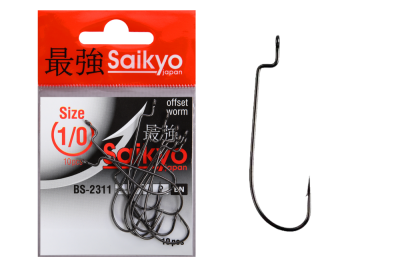 Крючки Saikyo BS-2311 BN №1\0 (10шт.)