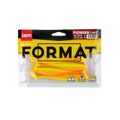 Силиконовая приманка FORMAT PIONEER 100mm F28